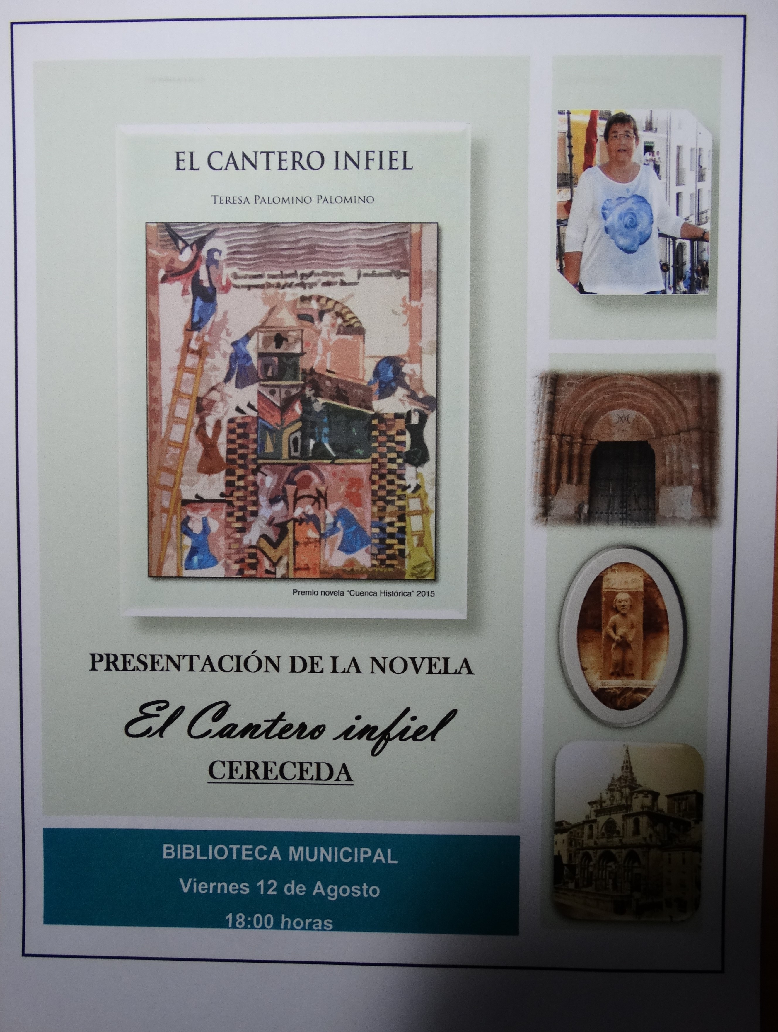 Presentación de la novela El Cantero infiel